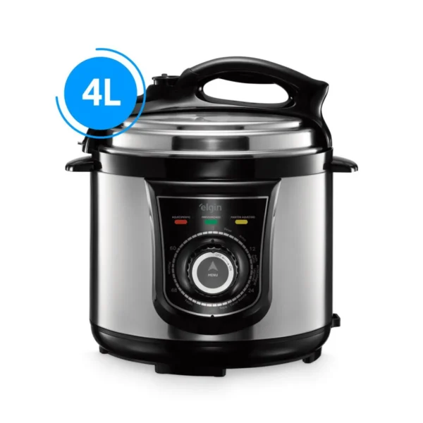 Panela de Pressão Elétrica - 10 Funções Timer Trava de Segurança 840W 110V